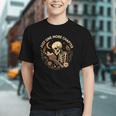 Just One More Chapter Book Lover Bookish Reading Skeleton Graphic Youth