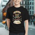 Just One More Chapter Cozy Book Lover Reading & Coffee Graphic Youth