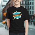Kids Boys Benjamin Name Personalized Superhero Comic Book Graphic Youth