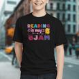 Kids Reading Book Lover Reading Is My Jam Graphic Youth