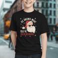 He Knows What You'Ve Been Reading Book Lover Women Santa Graphic Youth He Knows What You'Ve Been Reading Book Lover Women Santa Graphic Youth