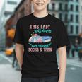 THIS LADY Will Never Own Enough BOOKS & YARN Graphic Youth