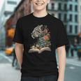 Leopard Book Flower Graphic Youth Leopard Book Flower Graphic Youth