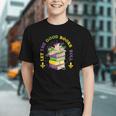 Let The Good Books Roll Mardi Gras Reading Graphic Youth