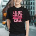 Librarian Assistant Shirt Books Reader Library Assistant Graphic Youth