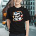 Library Book Fair Vibe Groovy Retro School Reading Nostalgic Graphic Youth Library Book Fair Vibe Groovy Retro School Reading Nostalgic Graphic Youth