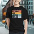 Literacy And Justice For All Stop Book Banning Banned Books Graphic Youth Literacy And Justice For All Stop Book Banning Banned Books Graphic Youth