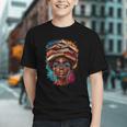 Melanin Girl Afro Book Lover Librarian Teacher Student Graphic Youth