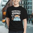 Orange Cat Reading Book 67 Six Seven Meme Graphic Youth