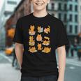 Orange Cats Reading Books Cat Lover Graphic Youth
