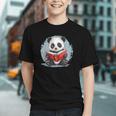 Panda With Book For Reading Enthusiasts Graphic Youth