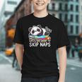 Panda Napping On Books Life’s Too Short To Skip Naps Graphic Youth