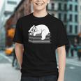 Polar Bear Reading Book Pajama Sleep Graphic Youth
