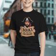 Read Book Reader Library Reading Librarian Pirate Bookworm Graphic Youth