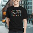 Read Books Stay Weird Sign Language ASL Teacher Book Lover Graphic Youth Read Books Stay Weird Sign Language ASL Teacher Book Lover Graphic Youth