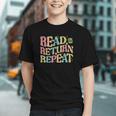 Read Return Repeat Read Reading Book Librarian Men Women Graphic Youth Read Return Repeat Read Reading Book Librarian Men Women Graphic Youth
