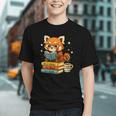 Reading Book Lover Red Panda Read Books Be Kind Stays Weird Graphic Youth