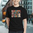 Reading Is My Favorite Sport Retro Groovy Book Lovers Graphic Youth Reading Is My Favorite Sport Retro Groovy Book Lovers Graphic Youth