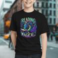 Reading Is Magical Dragon Tee Perfect For Book Lovers Kids Graphic Youth