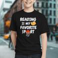 Reading Is My Tee Favorite Sport Basketball World Book Day Graphic Youth Reading Is My Tee Favorite Sport Basketball World Book Day Graphic Youth