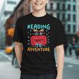 Reading Is A Ticket To Adventure Fun Book Lovers Fun Graphic Youth