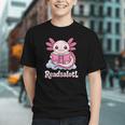 Readsalotl Axolotl Reading Cute Book Lover Bookworm Graphic Youth