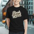 Retro Book Worm Reading For Book Lovers Graphic Youth Retro Book Worm Reading For Book Lovers Graphic Youth