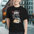 Retro Just A Girl Who Love Dogs Books And Coffee Bookworm Graphic Youth Retro Just A Girl Who Love Dogs Books And Coffee Bookworm Graphic Youth