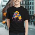 Rubber Duck Rubber Duckie Reading Book Rubber Duckling Graphic Youth
