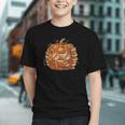 Smart Book Pumpkin Retro Fall Teacher Reading Halloween Graphic Youth Smart Book Pumpkin Retro Fall Teacher Reading Halloween Graphic Youth