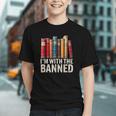 Support Banned Books Freedom I'm With The Banned Graphic Youth