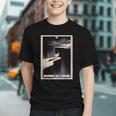 Tarot Cards Guide Book Esoteric Mysticism Clothing The Fool Tarot Card -Adults & Kids Small Short Sleeve Crew Neck Classic Fit Graphic Youth