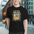 Tired Moms Book Club Cozy Night Coffee Reading Cat Graphic Youth