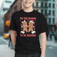 Tis The Season Reading Christmas Shirt Book Lovers Teacher Graphic Youth Tis The Season Reading Christmas Shirt Book Lovers Teacher Graphic Youth