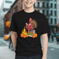 Turkey Reading Books Fall Thanksgiving Teacher Book Graphic Youth