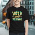 WILD ABOUT READING I Love Books Bookworm Library Day Graphic Youth