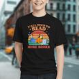 Y'All Need To Read More Books Book Lover Vintage Graphic Youth Y'All Need To Read More Books Book Lover Vintage Graphic Youth