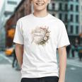 Barely Tolerable Book Lover Bookish Floral Bookworm Graphic Youth