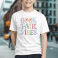 Book Fair Vibes Groovy Retro Reading Graphic Youth Book Fair Vibes Groovy Retro Reading Graphic Youth