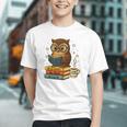 Book Lover Owl Reading Bookish Library Read Books Be Kind Graphic Youth