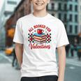 All Booked For Valentines Book Lovers Teacher Student Graphic Youth