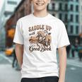 Bookish Retro Western Cowgirl Texas Book Lover Novel Reader Graphic Youth Bookish Retro Western Cowgirl Texas Book Lover Novel Reader Graphic Youth