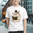 Books Ghost Reading Book Halloween Library Cat Fall Graphic Youth