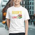 Books Are My Love Language Stack Graphic Youth