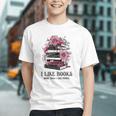 I Like Books More Than I Like People Reader Teacher Bookworm Graphic Youth