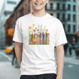 Booktrovert Book Reader Book Nerd Book Reading Lover Premium Tri-Blend Graphic Youth