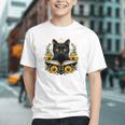 Cat For Women Book Lover Cute Cat And Book Graphic Youth