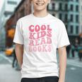 Cool Kids Read Books Library Book Reader Book Nerd Graphic Youth