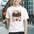 Cozy Reading Cabin Retreat Fall Bookish Autumn Cozy Reader Graphic Youth