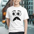 Creepy Face Carrot Halloween Book Character Costume Graphic Youth